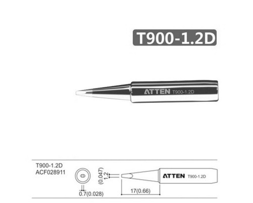 Паяльное жало , T900-1.2D Паяльное жало , T900-1.2D