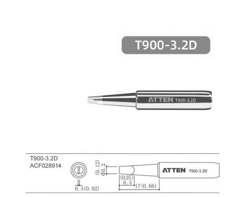 Паяльное жало , T900-3.2D Паяльное жало , T900-3.2D