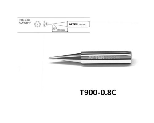 Паяльное жало , T900-0.8C Паяльное жало , T900-0.8C