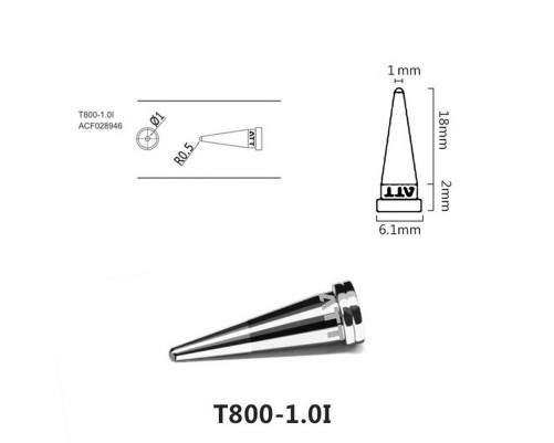 Паяльное жало , T800-1.0I Паяльное жало , T800-1.0I