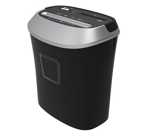 Уничтожитель документов Deli E9948, черный/серебристый