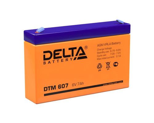 Аккумуляторная батарея Delta DTM 607 Аккумуляторная батарея Delta DTM 607