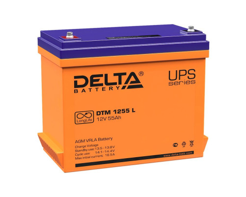 Аккумуляторная батарея Delta DTM 1255 L Аккумуляторная батарея Delta DTM 1255 L