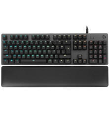 Клавиатура проводная игровая Logitech G513 Carbon Tactile, черный