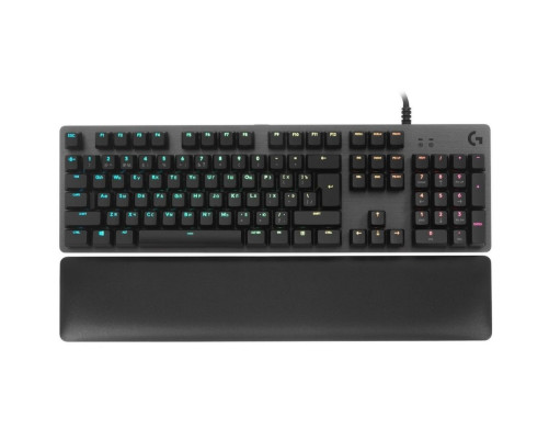 Клавиатура проводная игровая Logitech G513 Carbon Tactile, черный Клавиатура проводная игровая Logitech G513 Carbon Tactile, черный