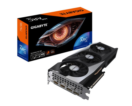 Видеокарта GIGABYTE INTEL ARC A380 GAMING OC 6GB GDDR6/96-bit Видеокарта GIGABYTE INTEL ARC A380 GAMING OC 6GB GDDR6/96-bit