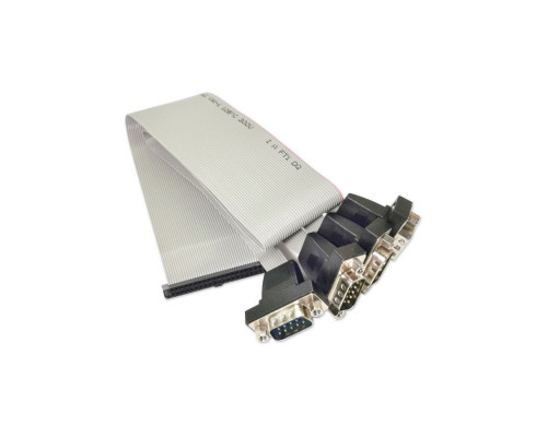 Кабель Advantech 1700000447 на 4 порта СОМ RS-232, ПВХ, IDC 40P-2.0 - 4xRS-232 D-SUB 9P (M), изоляция, 5 В, 40P-2.0/D-SUB 9P(M)*4 0.45 м Кабель Advantech 1700000447 на 4 порта СОМ RS-232, ПВХ, IDC 40P-2.0 - 4xRS-232 D-SUB 9P (M), изоляция, 5 В, 40P-2.0/D-SUB 9P(M)*4 0.45 м