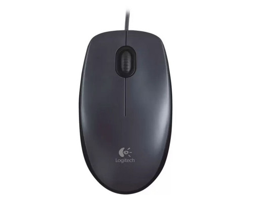 Мышь проводная Logitech M90 USB Dark Grey