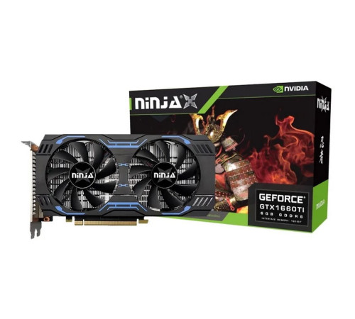 Видеокарта Ninja (Sinotex) GTX1660Ti 6GB, GDDR6/192-bit