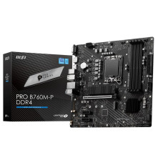 Материнская плата MSI PRO B760M-P DDR4 (LGA1700)