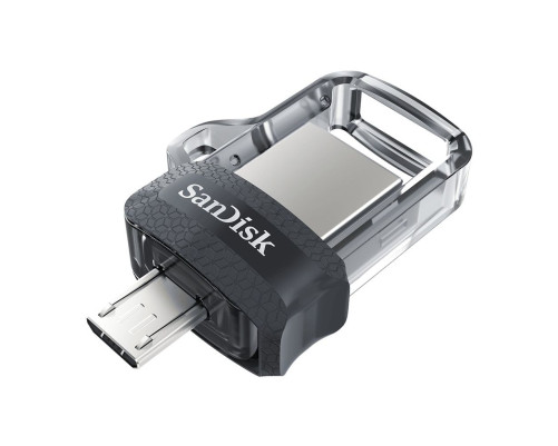 USB накопитель 128GB SanDisk Ultra Dual USB 3.2 Gen 1, черный/серебристый USB накопитель 128GB SanDisk Ultra Dual USB 3.2 Gen 1, черный/серебристый