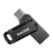 USB накопитель 128GB SanDisk Ultra Dual USB 3.2 Gen 1, черный