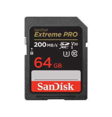 Карта памяти SDXC 64GB SanDisk Extreme Pro SDSDXXU-064G-GN4IN UHS-I U3 V30 