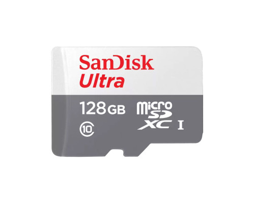 Карта памяти microSDXC 128GB SanDisk Ultra SDSQUNR-128G-GN6MN Class 10 UHS-I, без адаптера Карта памяти microSDXC 128GB SanDisk Ultra SDSQUNR-128G-GN6MN Class 10 UHS-I, без адаптера