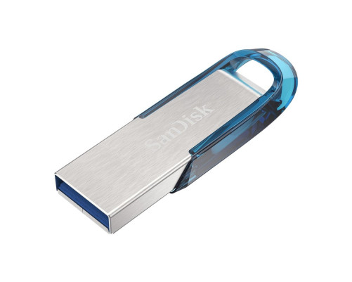 USB накопитель 32GB SanDisk Ultra Flair USB 3.2 Gen 1, серебристый/синий USB накопитель 32GB SanDisk Ultra Flair USB 3.2 Gen 1, серебристый/синий