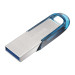 USB накопитель 32GB SanDisk Ultra Flair USB 3.2 Gen 1, серебристый/синий