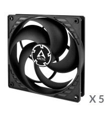 Вентилятор для корпуса Arctic Cooling P14 PWM PST, черный (комплект 5 шт.)