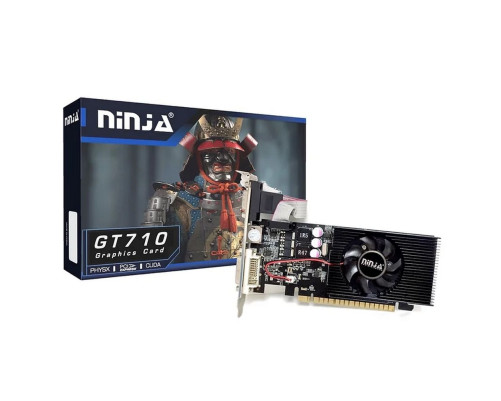 Видеокарта Ninja (Sinotex) GT710 1GB, GDDR3/64-bit