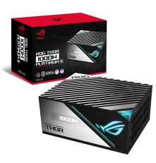 Блок питания 1000 Вт ASUS ROG-THOR-1000P2-GAMING, черный/белый