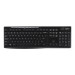 Клавиатура беспроводная Logitech K270, черный