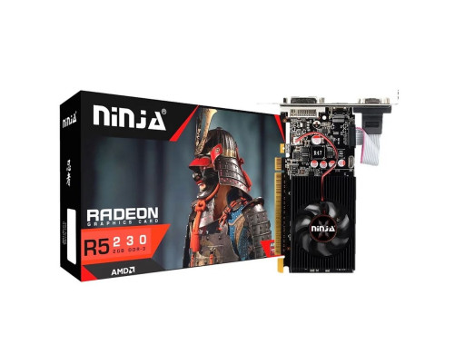 Видеокарта Ninja (Sinotex) R5 230 2GB, DDR3/64-bit Видеокарта Ninja (Sinotex) R5 230 2GB, DDR3/64-bit