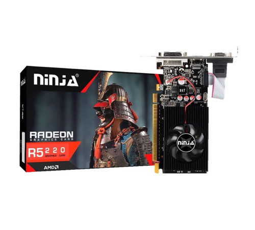 Видеокарта Ninja (Sinotex) R5 220 2GB, DDR3/64-bit