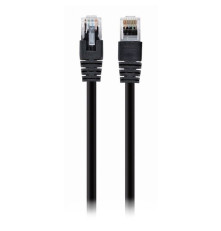 Патч-корд Cablexpert UTP кат.5e, 2 м, литой, многожильный, черный