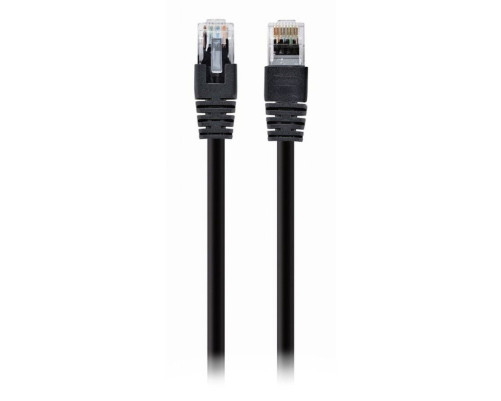 Патч-корд Cablexpert UTP кат.5e, 2 м, литой, многожильный, черный