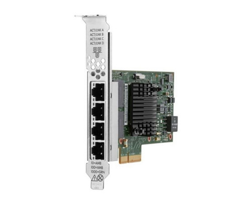 Сетевой адаптер HPE Intel I350-T4 для HPE (P21106-B21) Сетевой адаптер HPE Intel I350-T4 для HPE (P21106-B21)
