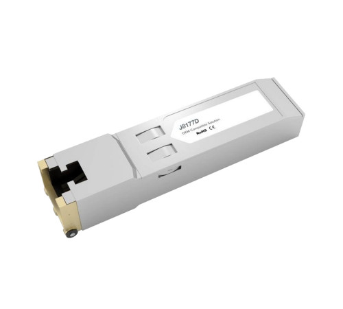 Трансивер HPE Aruba J8177D, 1G SFP RJ45 T 100m Cat5e XCVR XCVR