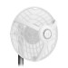 Точка доступа Wi-Fi Ubiquiti airFiber 60 LR, белый