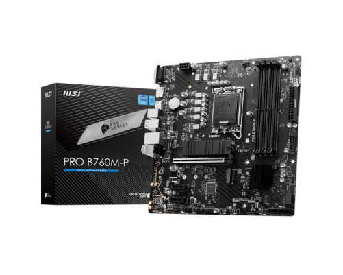Материнская плата MSI PRO B760M-P (LGA1700) Материнская плата MSI PRO B760M-P (LGA1700)