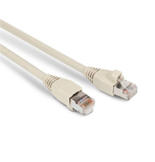 Патч-корд Hyperline U/FTP, экранированный, Cat.6a, LSZH, 3 м, серый