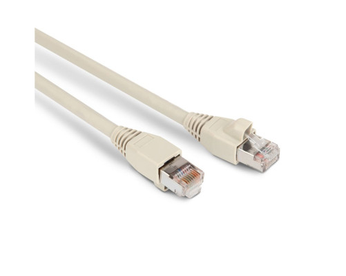 Патч-корд Hyperline U/FTP, экранированный, Cat.6a, LSZH, 3 м, серый Патч-корд Hyperline U/FTP, экранированный, Cat.6a, LSZH, 3 м, серый