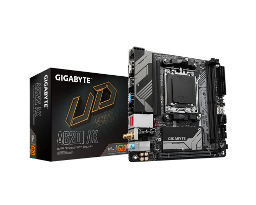 Материнская плата Gigabyte A620I AX (AM5) Материнская плата Gigabyte A620I AX (AM5)