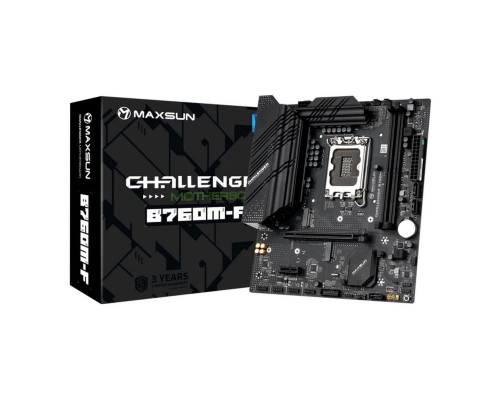 Материнская плата Maxsun MS-Challenger B760M-F (LGA1700)