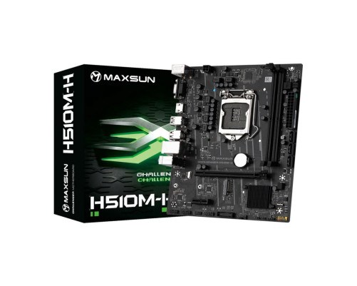 Материнская плата Maxsun MS-Challenger H510M-H (LGA1200) Материнская плата Maxsun MS-Challenger H510M-H (LGA1200)