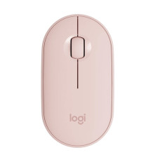 Мышь беспроводная Logitech Pebble M350, розовый