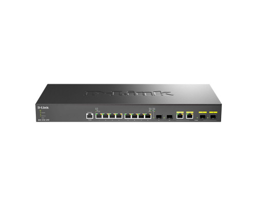 Коммутатор D-Link DXS-1210-12TC/B1A, черный Коммутатор D-Link DXS-1210-12TC/B1A, черный