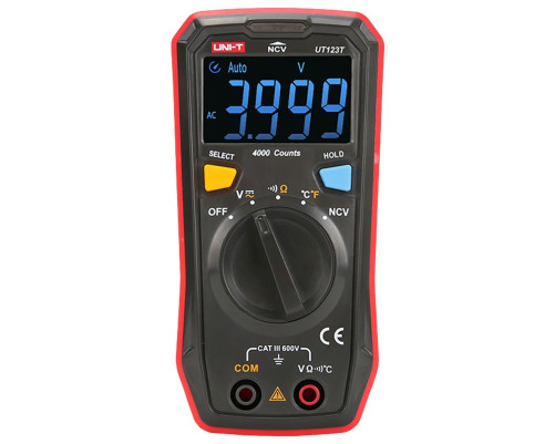 Измеритель напряжения переменного/постоянного тока UNI-T UT123T