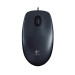 Мышь проводная Logitech M100, темно-серый