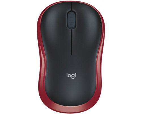 Мышь беспроводная Logitech M185, красный Мышь беспроводная Logitech M185, красный