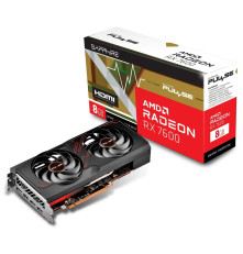 Видеокарта Sapphire RX7600 PULSE 8GB, GDDR6/128-bit