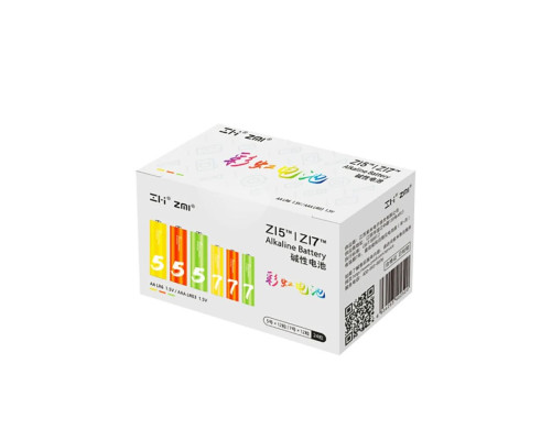 Элемент питания ZMI rainbow AA+AAA alkaline (12 шт. AA+12 шт. AA) Элемент питания ZMI rainbow AA+AAA alkaline (12 шт. AA+12 шт. AA)