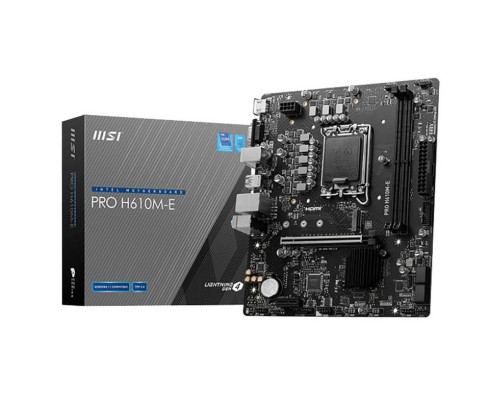 Материнская плата MSI PRO H610M-E (LGA1700)