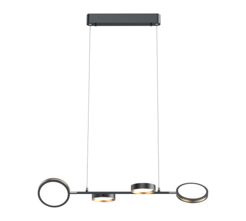 Умная люстра Yeelight C2103 Arowana Chandelier, 4 плафона, черный