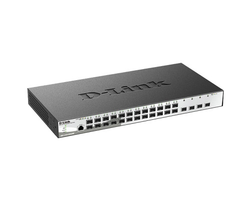 Коммутатор D-Link DGS-1210-28XS/ME/B2A, черный