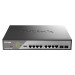 Коммутатор D-Link DSS-200G-10MPP/A1A, черный