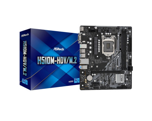 Материнская плата ASRock H510M-HDV/M.2 SE (LGA1200) Материнская плата ASRock H510M-HDV/M.2 SE (LGA1200)