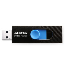 USB накопитель 32GB ADATA UV320 USB 3.2 Gen1, черный/синий